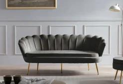 Canapé coquillage 3 places BANDUNG