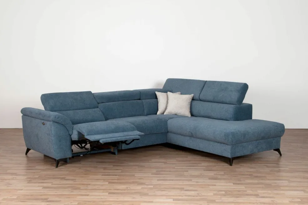 Canapé d'angle avec fonction relax BOCA