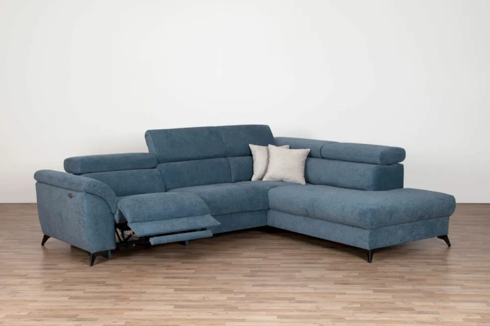 Canapé d'angle avec fonction relax BOCA