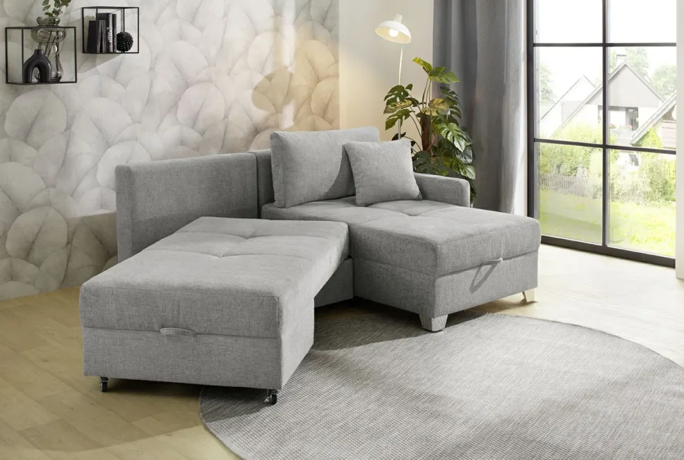 Canapé d'angle avec fonction SLIDER