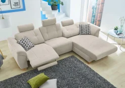 Canapé d'angle avec fonction relax PORTOFINO-SE