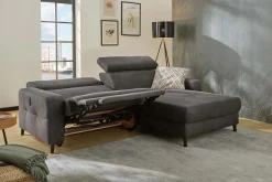 Canapé d'angle avec fonction relax ORIKUM