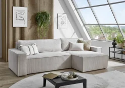 Canapé d'angle convertible WOLGAST