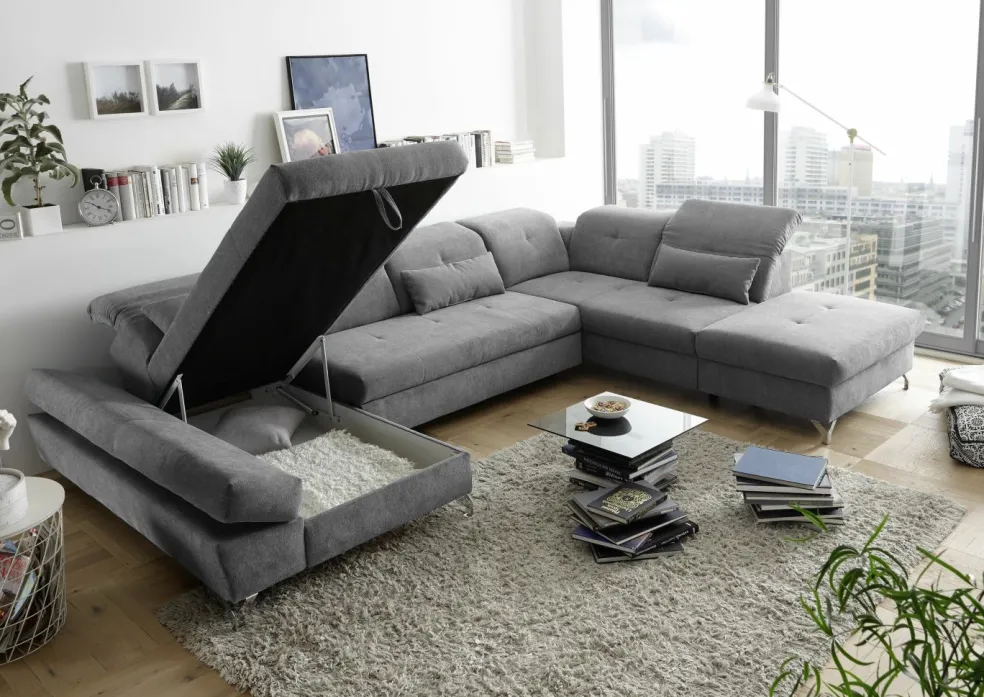 Canapé d'angle convertible MELFI
