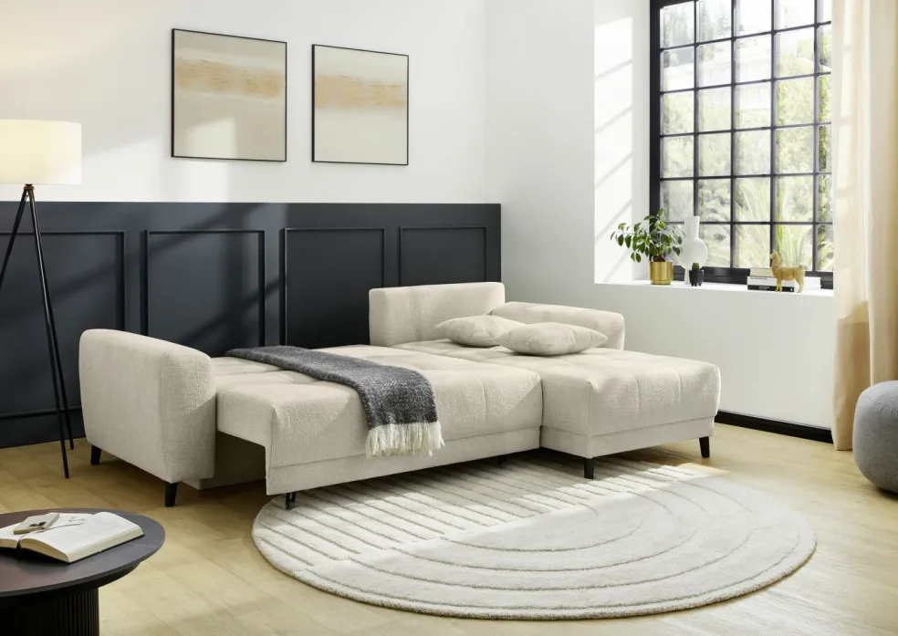 Canapé d'angle convertible BEVERLY