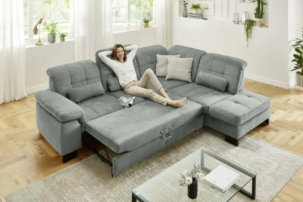 Canapé d'angle convertible STACY