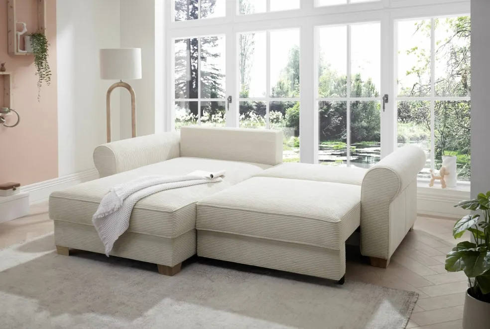 Canapé d'angle convertible MAZUNTE