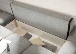 Canapé d'angle convertible DEXTER