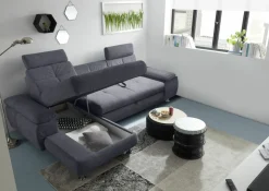 Canapé d'angle convertible ALBA