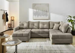 Canapé en U convertible ABBY
