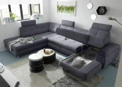 Canapé en U convertible ALBA