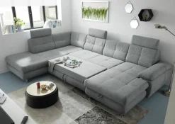 Canapé en U convertible ALBA