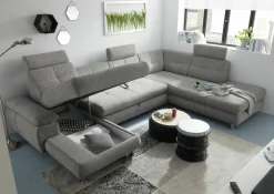 Canapé en U convertible ALBA