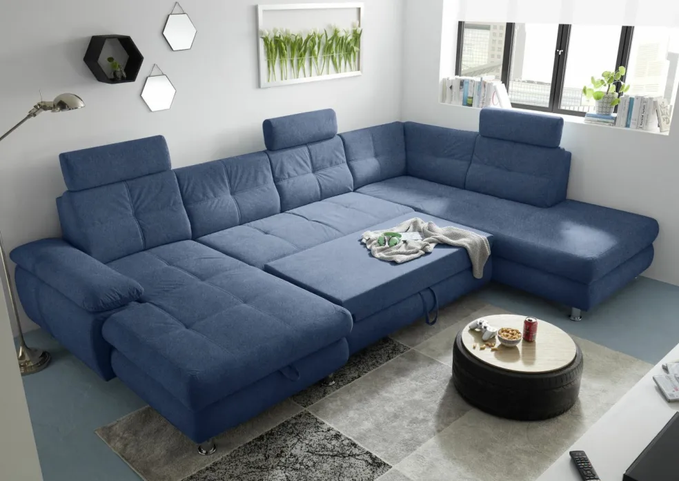 Canapé en U convertible ALBA