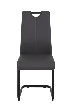 Chaise à piètement luge CORINNA S