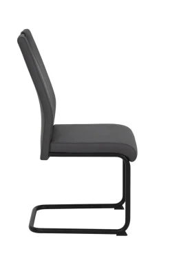 Chaise à piètement luge CORINNA S