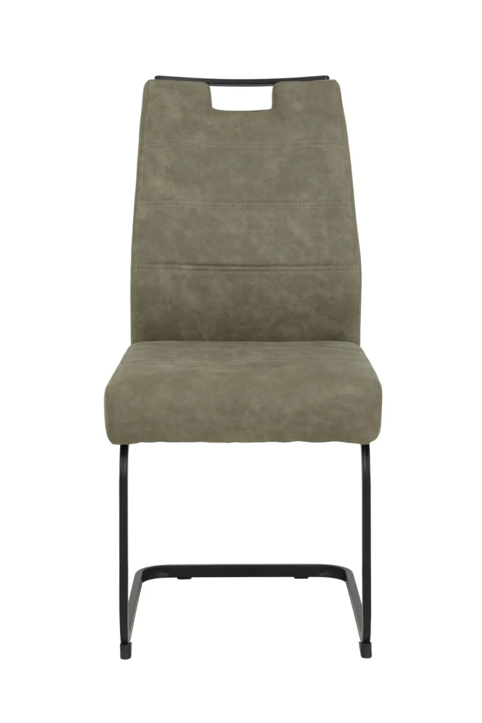 Chaise à piètement luge KERSTIN S