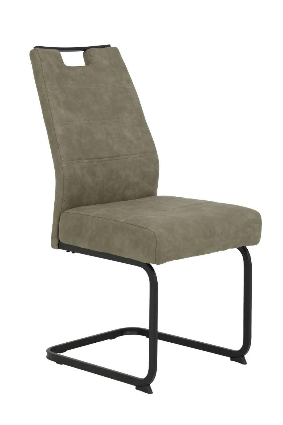 Chaise à piètement luge KERSTIN S