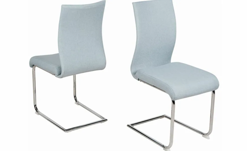 Chaise à piètement luge LUNA