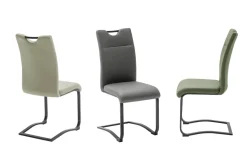 Chaise à piètement luge ZAPARA