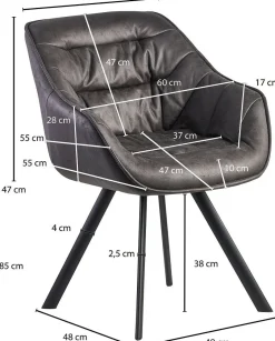 Chaise de salle à manger WOHNLING