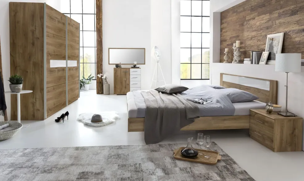 Chambre à coucher 4 éléments PAMELA