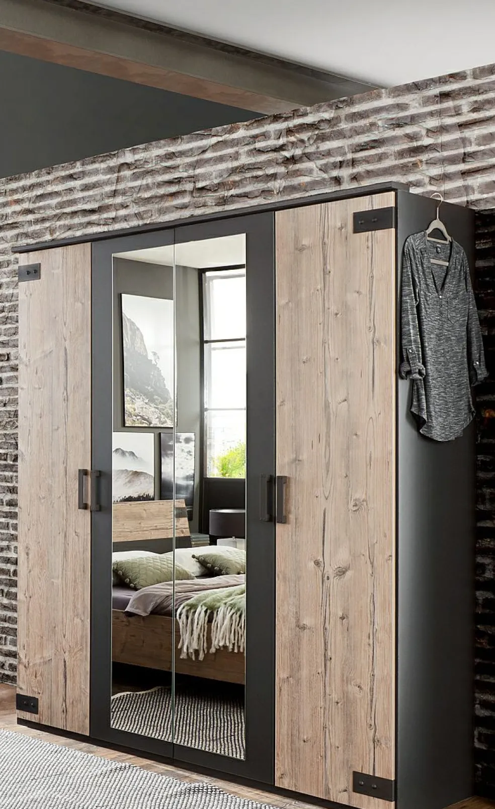 Chambre à coucher 4 éléments MALMÖ