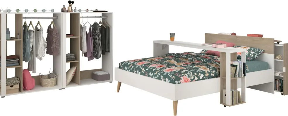 Chambre d'ado 5 éléments LAS VEGAS 13a