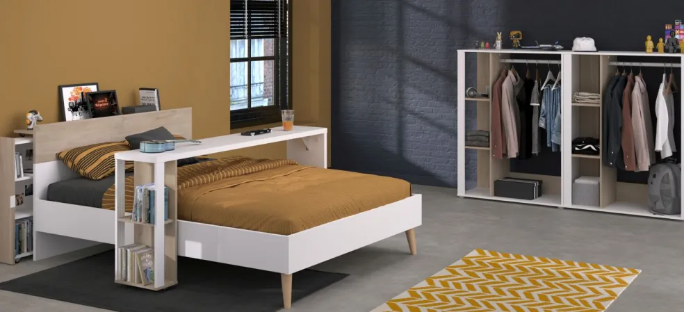 Chambre d'ado 5 éléments LAS VEGAS 13a