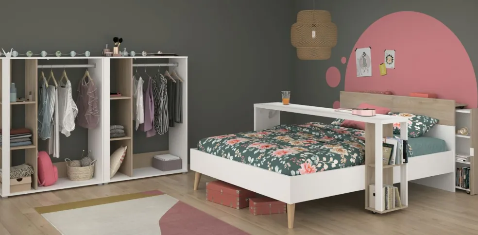 Chambre d'ado 5 éléments LAS VEGAS 13a