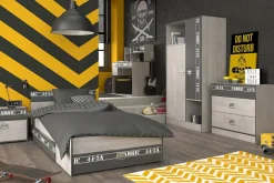 Chambre junior 6 éléments FABRIC 11