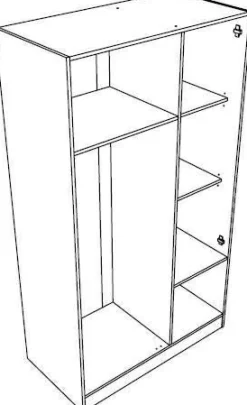 Chambre junior 6 éléments FABRIC 11