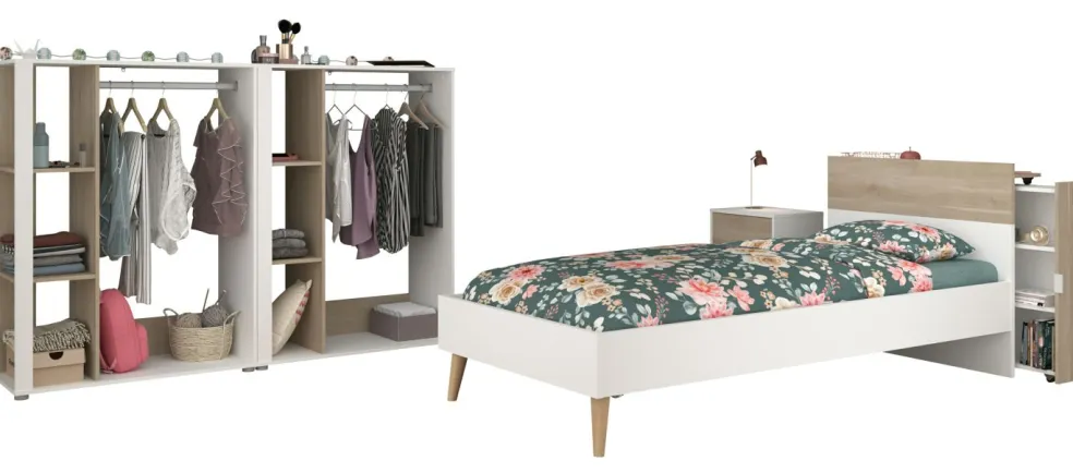 Chambre junior 5 éléments LAS VEGAS 6