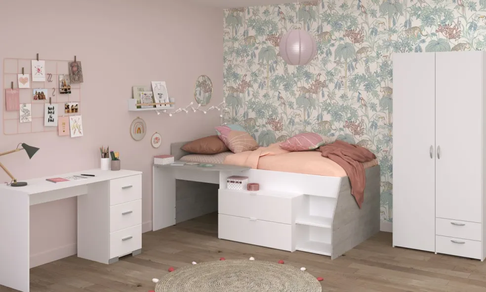 Chambre junior 3 éléments MILKY 13