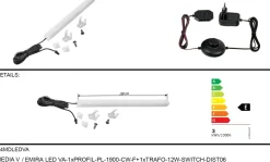 Éclairage EMIRA A4MDLEDVA