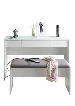 Coiffeuse avec banc BRISTOL