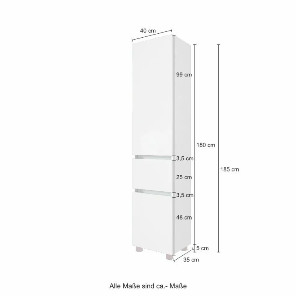 Colonne de salle de bains 40 cm KOPENHAGEN