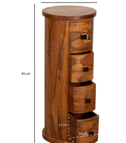 Commode ronde APURIMAC