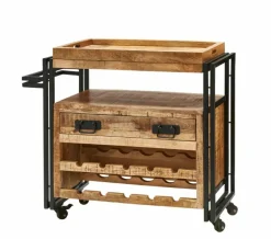 Desserte à roulettes IRON