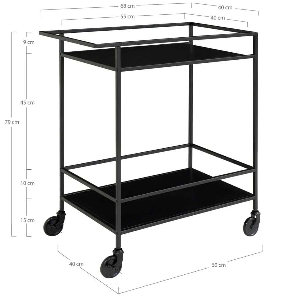 Desserte à roulettes VITA