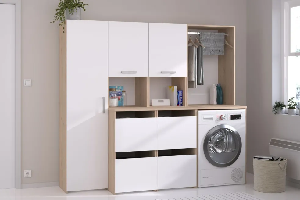 Ensemble de meubles pour machine à laver LAUNDRY 2
