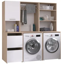 Ensemble de meubles pour machine à laver LAUNDRY 4
