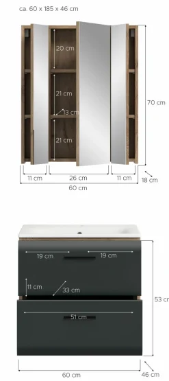 Ensemble salle de bains 2 éléments BONGA