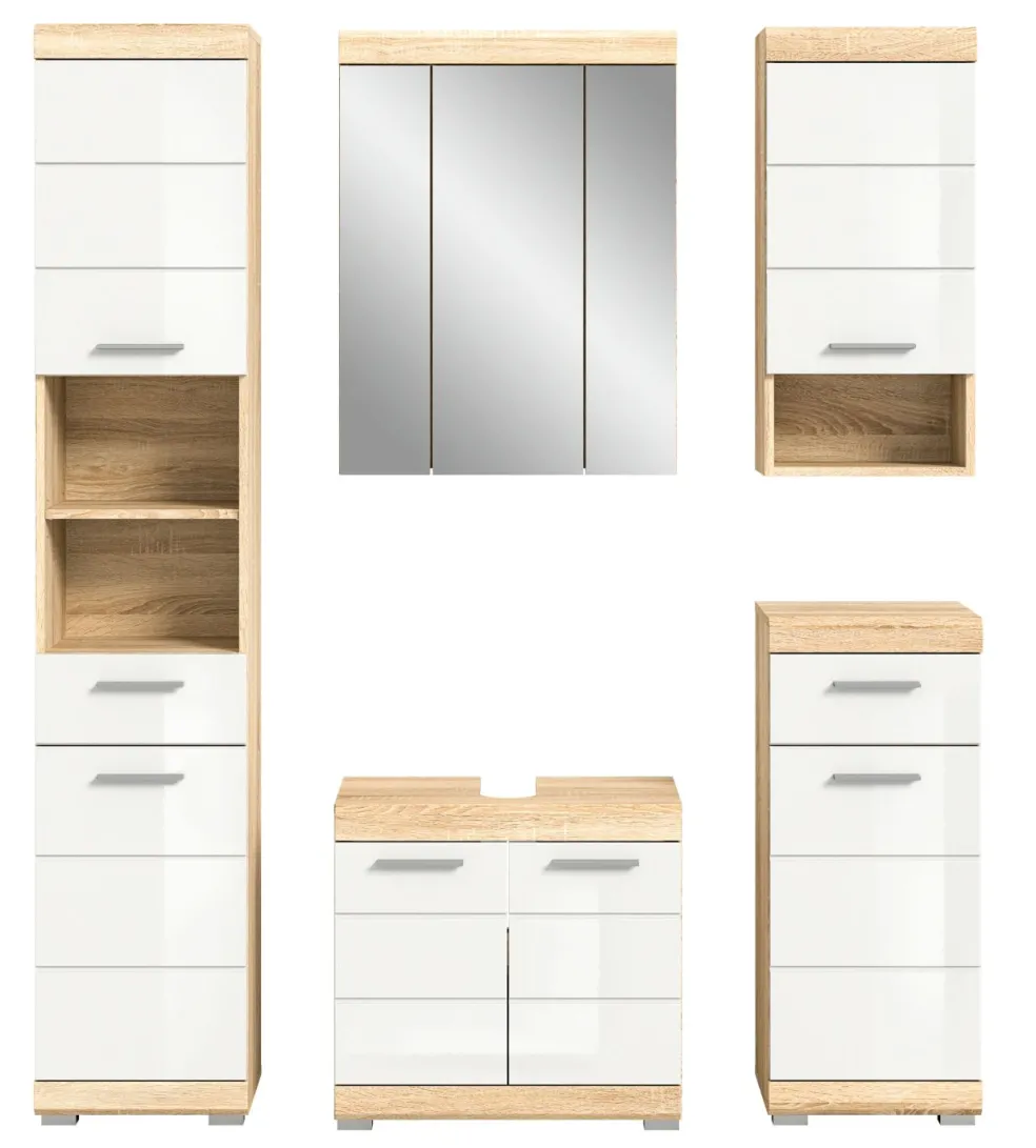 Ensemble salle de bains 5 éléments GIMBI