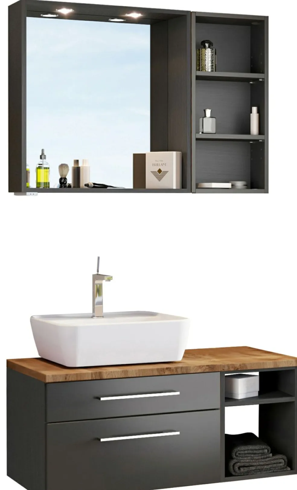 Ensemble salle de bains 4 éléments DAVOS