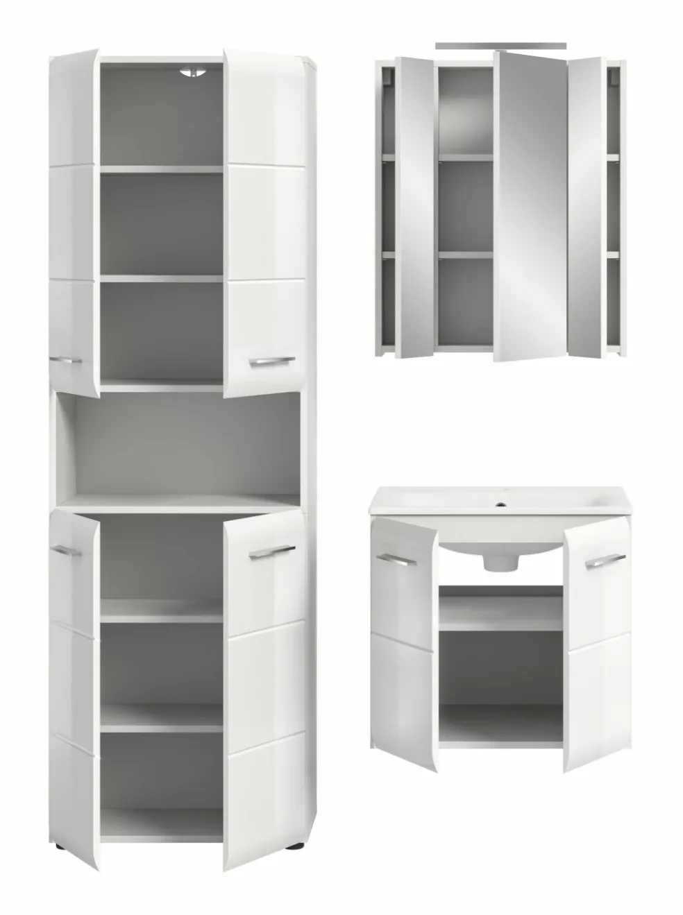 Ensemble salle de bains 5 éléments BONGA