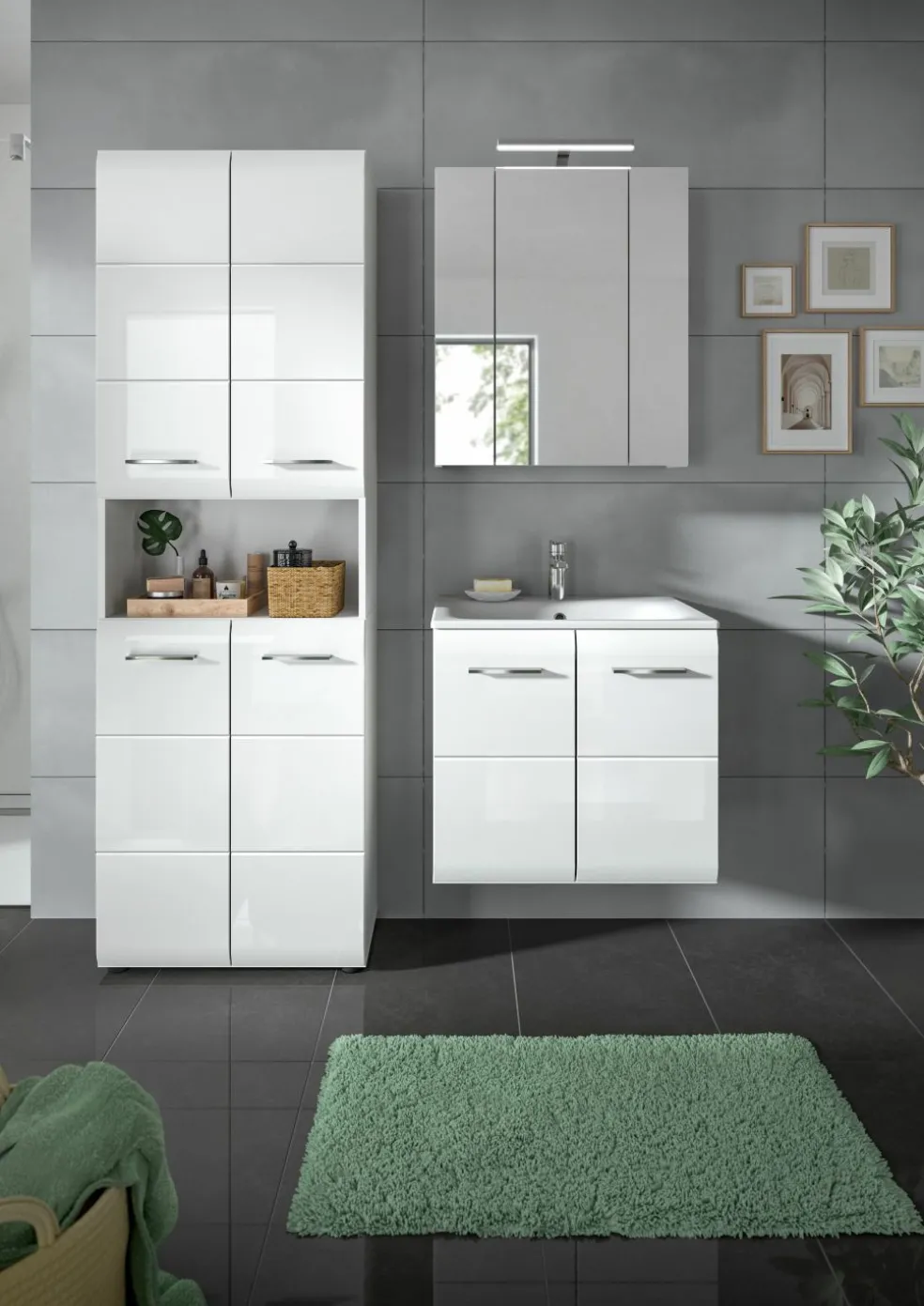 Ensemble salle de bains 5 éléments BONGA