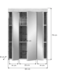 Ensemble salle de bains 4 éléments GIMBI