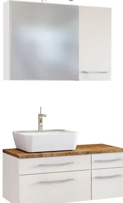 Ensemble salle de bains 4 éléments DAVOS