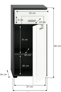 Ensemble salle de bains 4 éléments SODDO